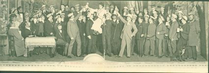 Schauspiel Alt-Heidelberg 2. Akt Studentika Klapp AK