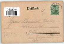55116 W6500 Mainz a Rhein 1911 Lithographie Stadthalle neuer Brunnen Dampfer