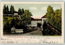 91593 W8801 Burgbernheim 1907 Lithographie
