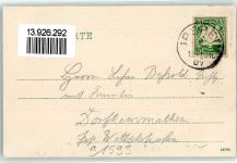 91593 W8801 Burgbernheim 1907 Lithographie
