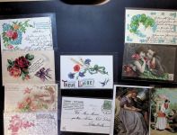 Lot mit 21 AK Liebe Posten 21 bis 100 AK