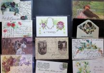 Lot mit 21 AK Liebe Posten 21 bis 100 AK