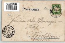 90587 W8501 Siegelsdorf 1904 BOAKC Lithographie Bäckerei Kappelier Bahnhof-Gasthaus Schwarz Mühle Bahnhof