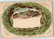 02779 O8813 Waltersdorf b Zittau Lithographie Lausche