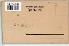 86633 W8858 Neuburg a d Donau 1897 BOAKC Vorläufer Druck 1880 - 1889 Lithographie Neuburg an der Donau