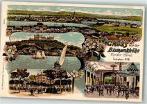14542 O1512 Werder Havel 1919 Lithographie Bismarckhöhe