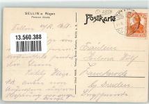 18586 O2356 Sellin , Ostseebad Foto AK Pension Vineta