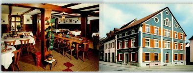 79215 W7807 Elzach Klapp AK Gasthaus Hirschen-Post