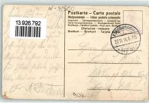 90402 W8500 Nürnberg 1914 - Albrecht Dürer Wappen sign. Bek-Gran Feldpoststation