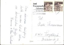 W6552 Bad Münster-Ebernburg am Stein Gruß aus Bad Münster am Stein, 12 Ansichten Humor AK mit Leporello