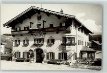 6344 Kössen Foto AK Gasthaus Post