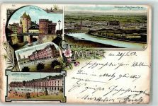 57000 Metz 1902 - Deutsches Tor Stadthaus Hauptwache Pionier Kaserne