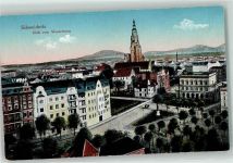 Schweidnitz Swidnica - Blick vom Wasserturm Stadtpfarrkirche St. Stanislaus
