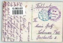 Königsberg Kaliningrad - Am Schlossteich Feldpost WK I