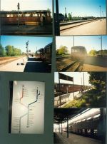 Lot mit 14 Fotos Bahnhöfe Eisenbahn Kleinposten bis 20