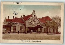20095 W2000 Harburg Gebrauchsspuren Hauptbahnhof Fahrrad LKW