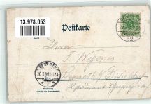 10115 W1000 Tiergarten 1898 Gebrauchsspuren LithographieSiegessäule Reichstag Kronprinzen Zelt