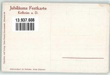 W8420 Kelheim Jubiläums Festkarte 100 Jare Befreiungskämpfe Verlag Hans Pernath Befreiungskrieg 1789-1815 Künstlerkarte