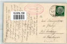 LZ 127 Einbringen in die Halle Zeppelin 1932 Foto AK