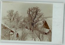 91719 W8824 Hechlingen , Bay 1906 - Winter Wohnhaus