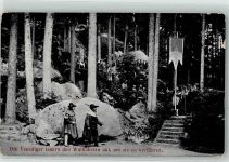 W8592 Wunsiedel Die Losburg Bergfestspiel Volksschauspiel 1912