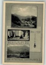 93142 W8414 Maxhütte-Haidhof Foto AK Kirche Bergen Gemälde Tannhäuser vor dem Papst