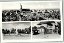 77746 W7601 Schutterwald - Krieger- und Heimattag- Denkmal Neues Schulhaus