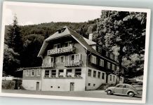 79674 W7868 Todtnau Foto AK Hotel Waldeck VW Käfer