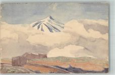Landschaft Tenneriffa Handgemalt