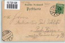 67547 W6520 Worms 1898 BOAKC Lithographie Hotel zum wilden Mann Saal des Colosseum Gasthaus Ebertsburg Portrait Seppl Boos Wormser Brauhaus