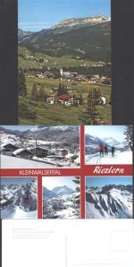 6991 Riezlern , Kleinwalsertal - Lot mit 10 div AK