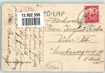 Lebeny 1917 - Ev. Kirche u. Schule