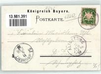 84503 W8262 Altötting 1898 Lithographie Gnadenmutter