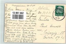 82491 W8104 Untergrainau - Ort handschriftlich