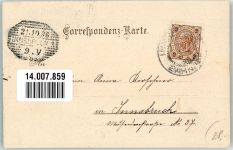 6020 Innsbruck 1898 Lithographie Litfaßsäule Denkmal Säule Maria Theresienstrasse Gasthaus Goldenes Dachl