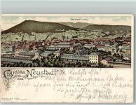 67433 W6730 Neustadt an der Weinstraße 1896 Lithographie