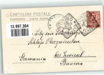 Torino Turin Prinzessin Laetitia di Sovoia Napoleone Duchessa Aosta und Principe Umberto Adelskorrespondenz Adel Italien 1903