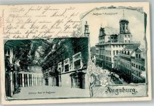 86150 W8900 Augsburg , Bay 1904 - Goldener Saal Im Rathaus Perlachturm