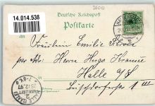 38820 O3600 Halberstadt 1897 Lithographie Dom