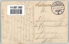 Elbing Elblag 1915 Foto AK Dampfschiff an der Elbing Feldpost WK I