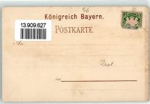 63477 W6457 Maintal Lithographie Maintal Gedicht V. von Scheffel
