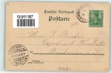 02826 O8900 Görlitz , Neiße 1900 Lithographie Landeskrone Körner-Denkmal Ritter Pferd Burg