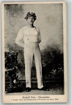W6580 Idar-Oberstein Rudolf Falz Sieger Kunstturnen Turnen 1920