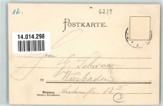 65817 W6239 Eppstein , Taunus 1899 Lithographie sign. Hartmann A.