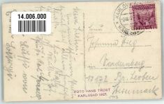 Karlovy Vary Karlsbad 1927 Foto AK Ort lt. Fotograf