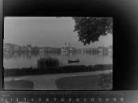 88339 W7967 Bad Waldsee GLASNEGATIV See, Boot