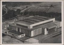 10115 W1000 Berlin um 1930/40 - Berlin, Deutschlandhalle, Luftaufnahme,Munier K. G.
