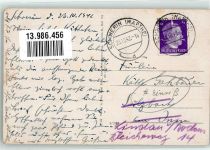 Schwerin a. Warthe Skwierzyna 1942 Gebrauchsspuren Rathaus Auto Posener Straße Bahnhof Einriß
