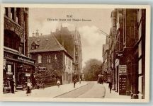 24103 W2300 Kiel , Ostsee - Dänische Straße mit Theater-Museum