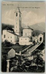 28831 Baveno Foto AK Kirche